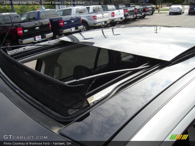 Creme Brulee / Charcoal Black 2007 Ford Edge SEL Plus