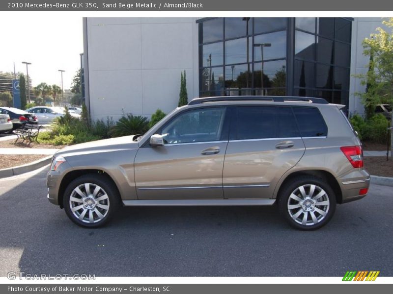 Sand Beige Metallic / Almond/Black 2010 Mercedes-Benz GLK 350