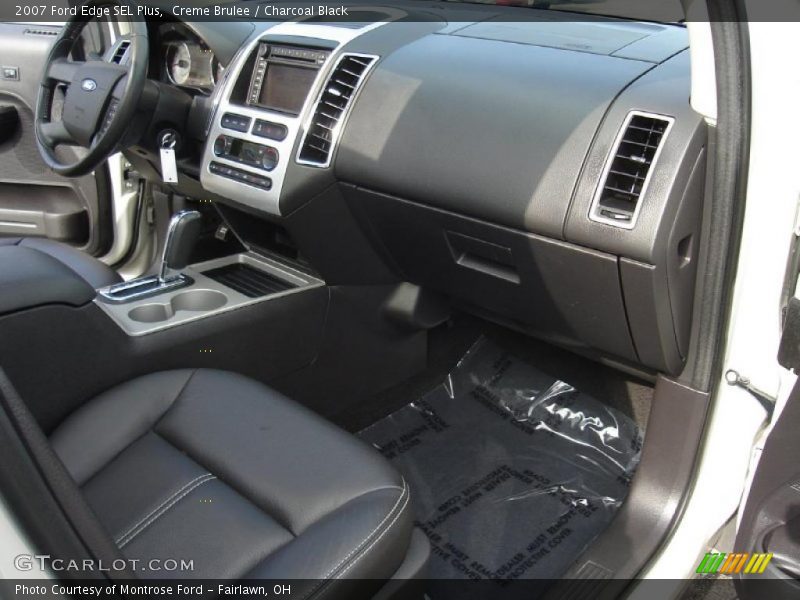 Creme Brulee / Charcoal Black 2007 Ford Edge SEL Plus