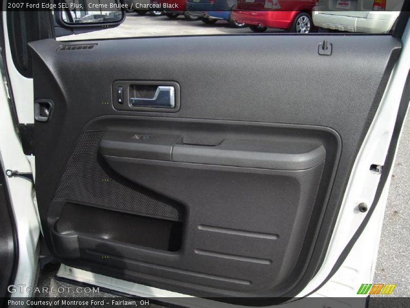 Creme Brulee / Charcoal Black 2007 Ford Edge SEL Plus