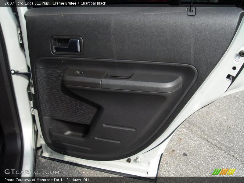 Creme Brulee / Charcoal Black 2007 Ford Edge SEL Plus