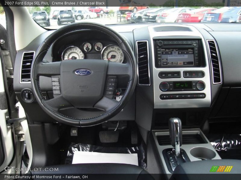 Creme Brulee / Charcoal Black 2007 Ford Edge SEL Plus