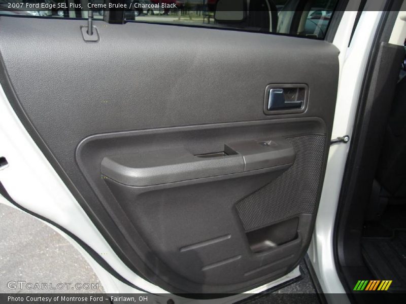 Creme Brulee / Charcoal Black 2007 Ford Edge SEL Plus