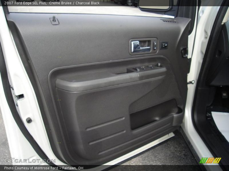 Creme Brulee / Charcoal Black 2007 Ford Edge SEL Plus