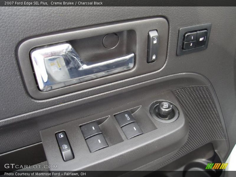 Creme Brulee / Charcoal Black 2007 Ford Edge SEL Plus
