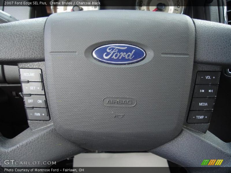 Creme Brulee / Charcoal Black 2007 Ford Edge SEL Plus