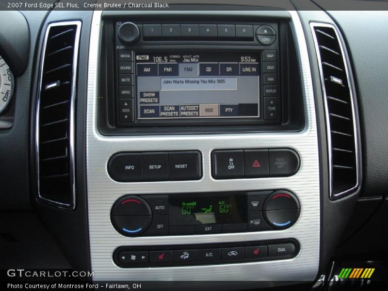 Creme Brulee / Charcoal Black 2007 Ford Edge SEL Plus
