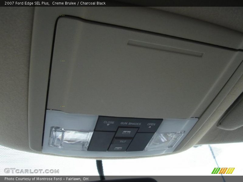 Creme Brulee / Charcoal Black 2007 Ford Edge SEL Plus