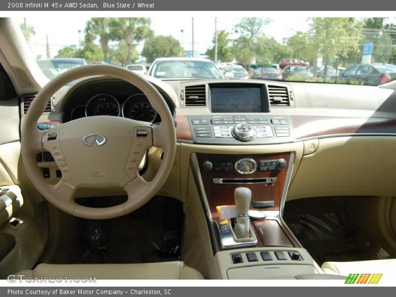 Blue Slate / Wheat 2008 Infiniti M 45x AWD Sedan