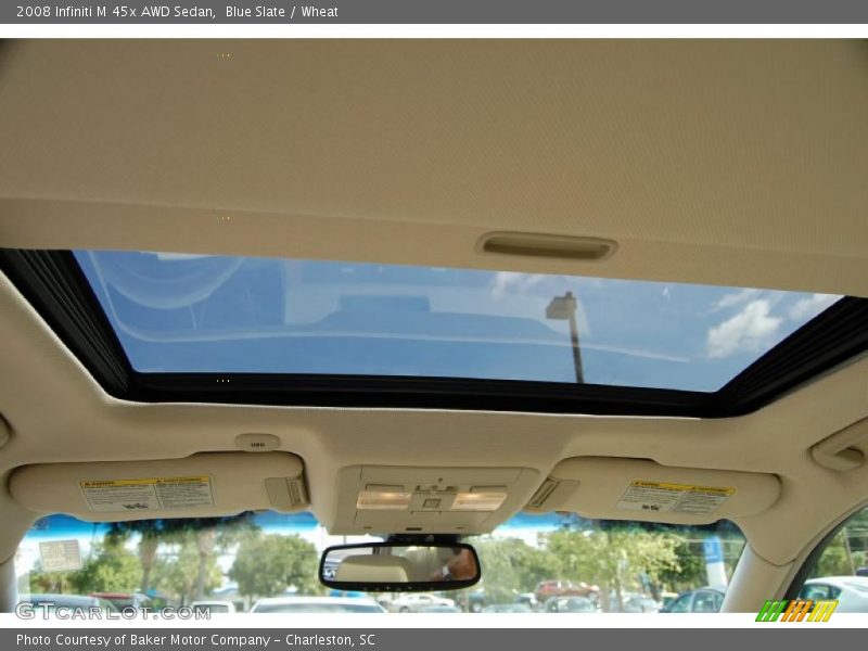 Blue Slate / Wheat 2008 Infiniti M 45x AWD Sedan