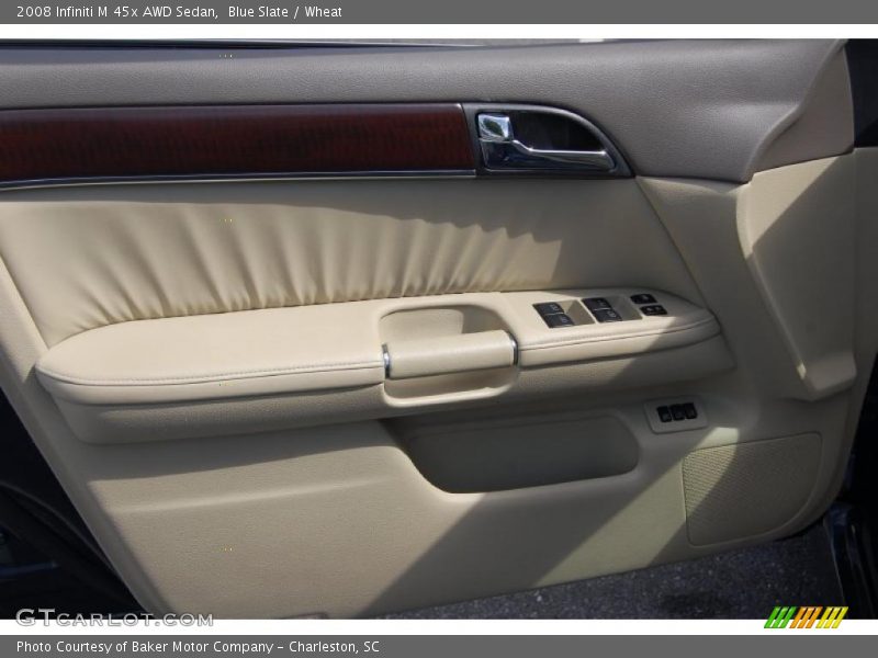 Blue Slate / Wheat 2008 Infiniti M 45x AWD Sedan