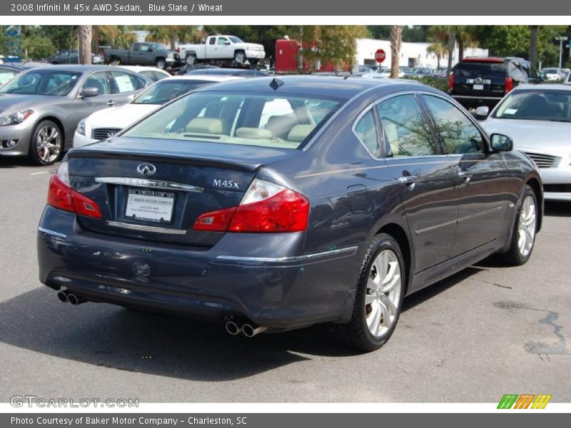 Blue Slate / Wheat 2008 Infiniti M 45x AWD Sedan