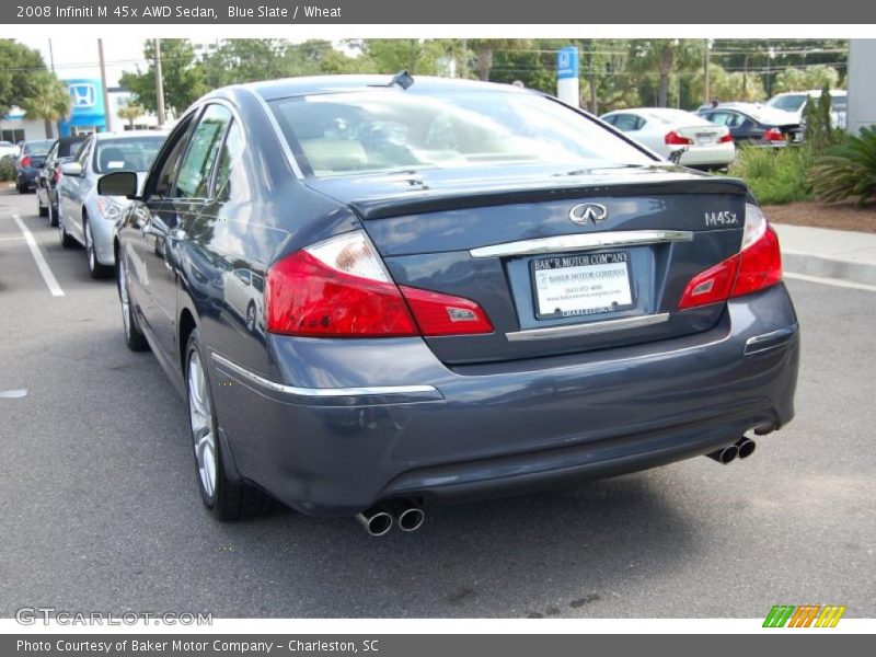 Blue Slate / Wheat 2008 Infiniti M 45x AWD Sedan