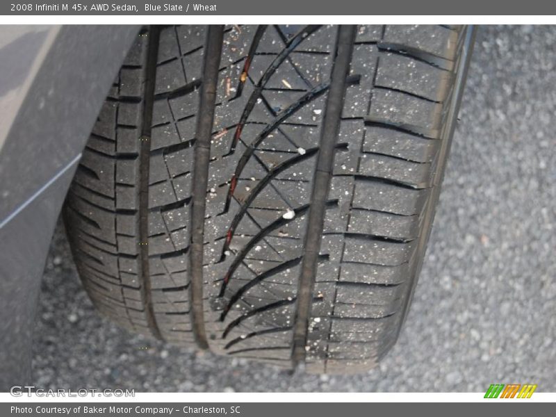 Blue Slate / Wheat 2008 Infiniti M 45x AWD Sedan