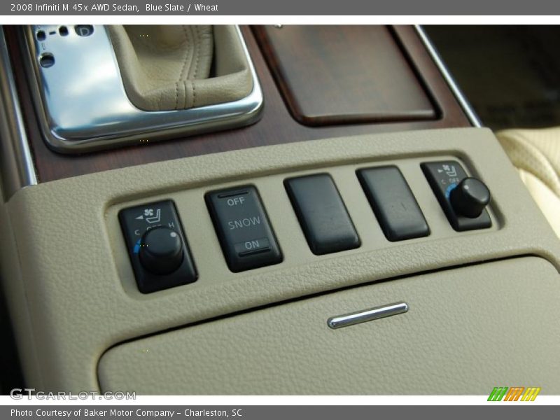 Blue Slate / Wheat 2008 Infiniti M 45x AWD Sedan