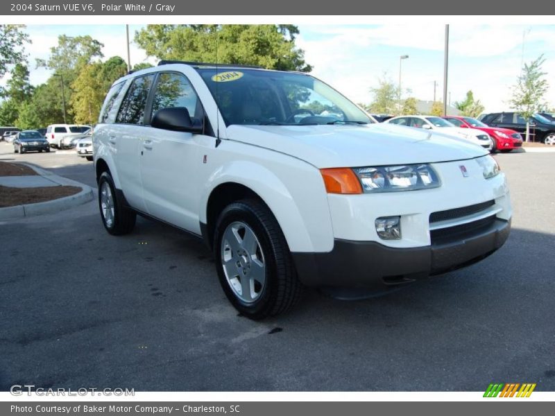 Polar White / Gray 2004 Saturn VUE V6