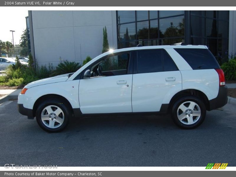 Polar White / Gray 2004 Saturn VUE V6