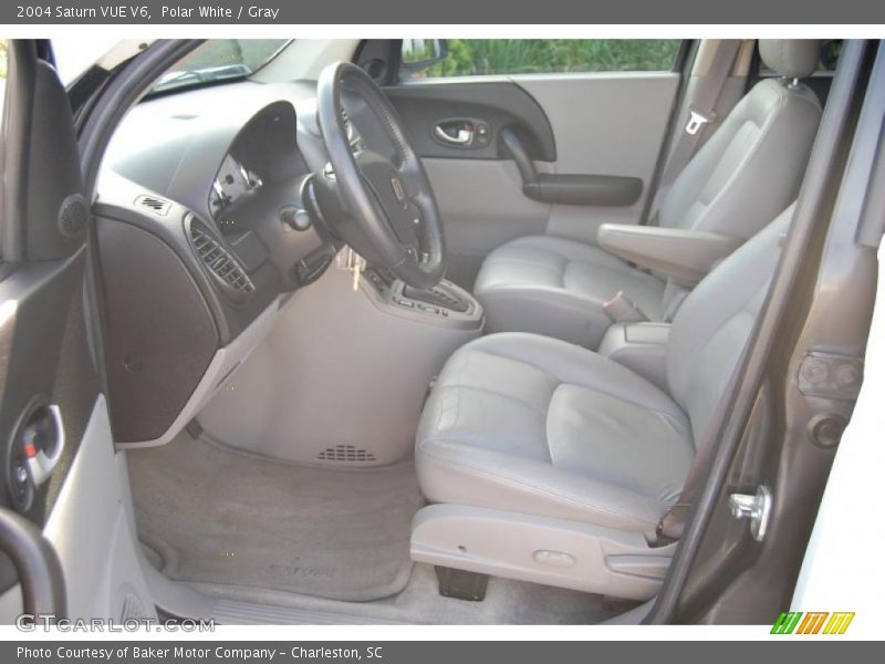 Polar White / Gray 2004 Saturn VUE V6
