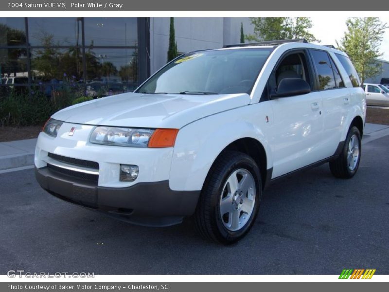 Polar White / Gray 2004 Saturn VUE V6
