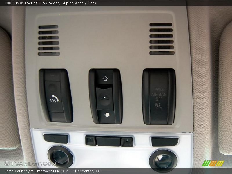 Alpine White / Black 2007 BMW 3 Series 335xi Sedan