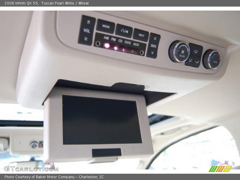 Tuscan Pearl White / Wheat 2008 Infiniti QX 56