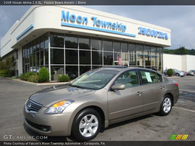 Pebble Beach Metallic / Blond 2008 Nissan Altima 2.5 SL