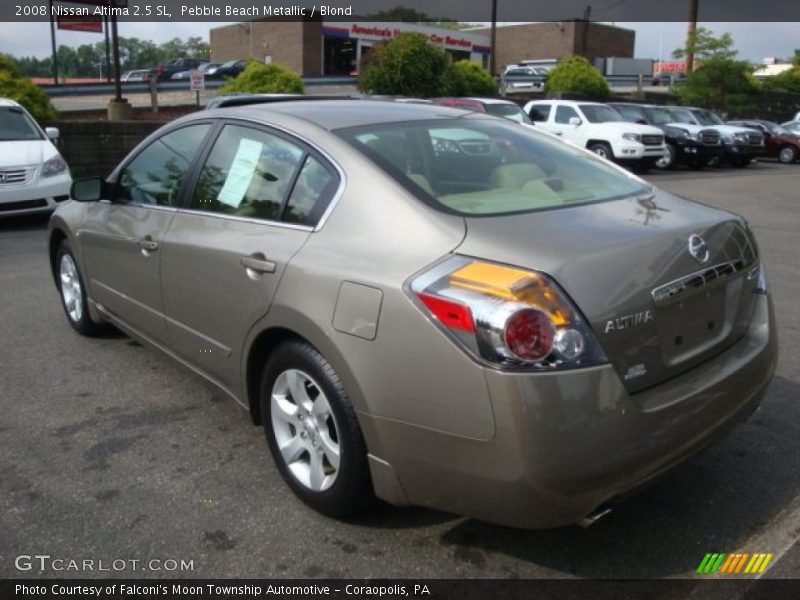 Pebble Beach Metallic / Blond 2008 Nissan Altima 2.5 SL