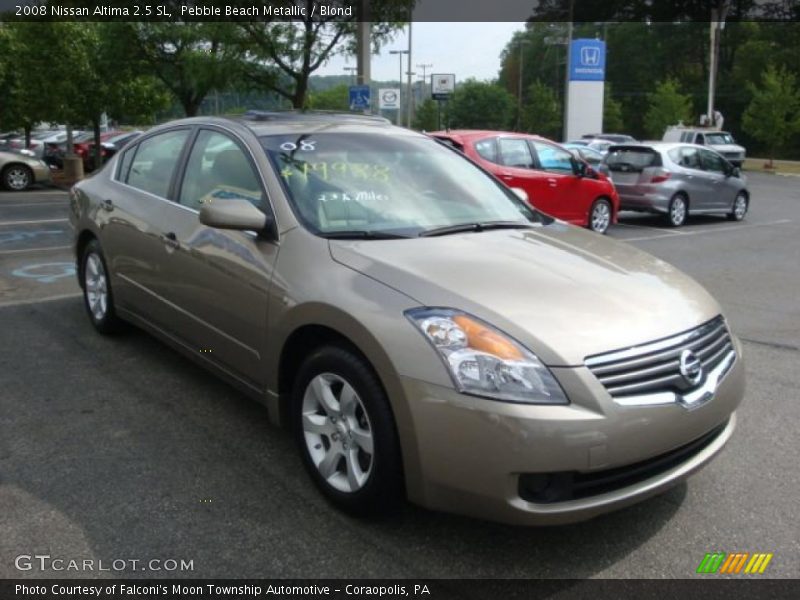 Pebble Beach Metallic / Blond 2008 Nissan Altima 2.5 SL