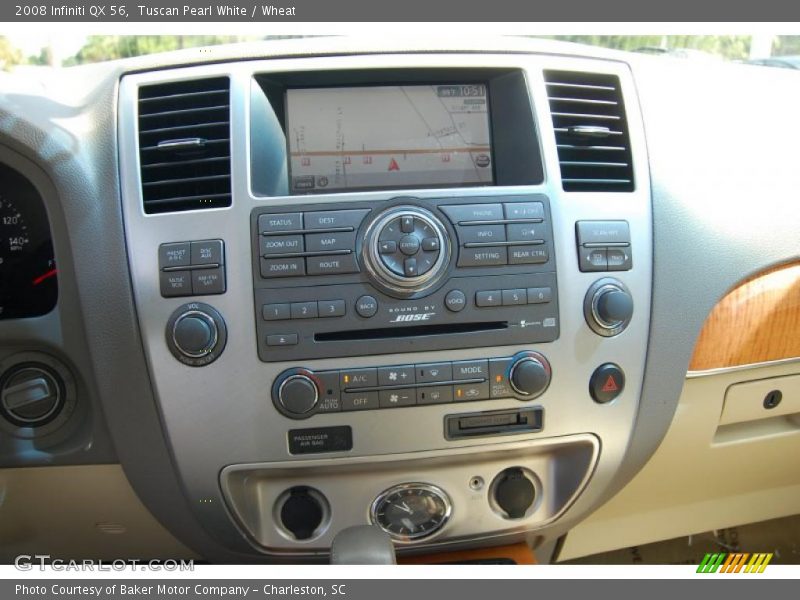 Tuscan Pearl White / Wheat 2008 Infiniti QX 56