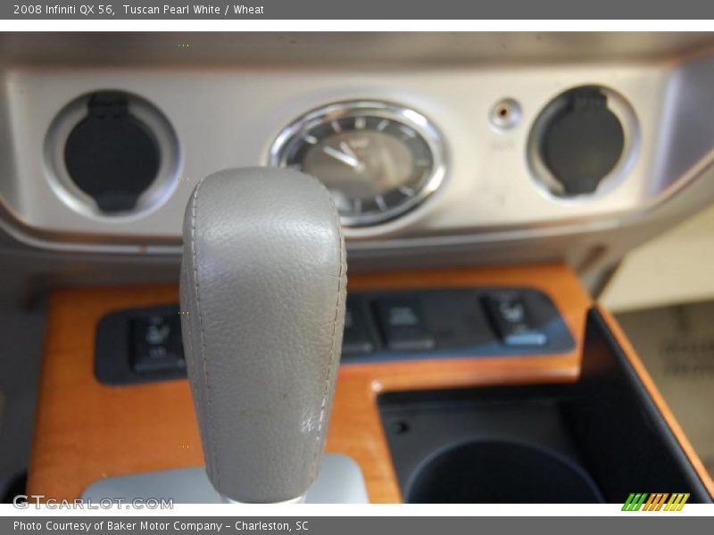 Tuscan Pearl White / Wheat 2008 Infiniti QX 56