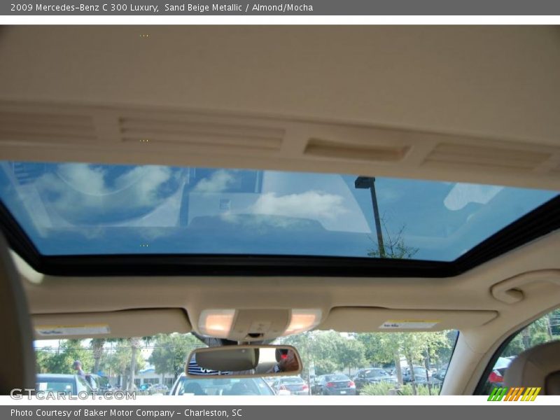 Sand Beige Metallic / Almond/Mocha 2009 Mercedes-Benz C 300 Luxury