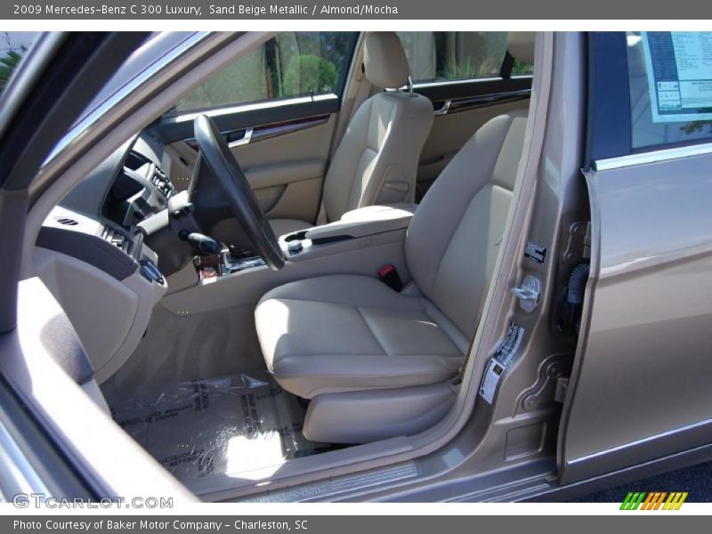 Sand Beige Metallic / Almond/Mocha 2009 Mercedes-Benz C 300 Luxury
