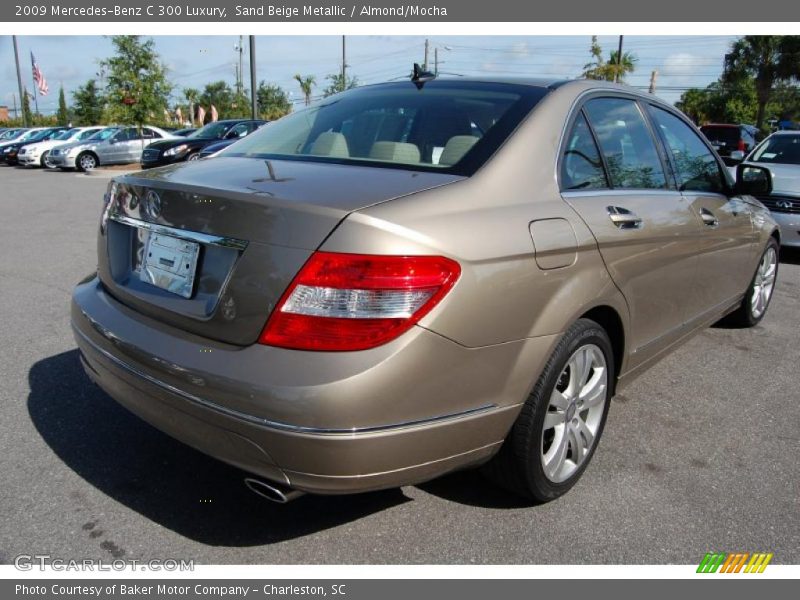 Sand Beige Metallic / Almond/Mocha 2009 Mercedes-Benz C 300 Luxury