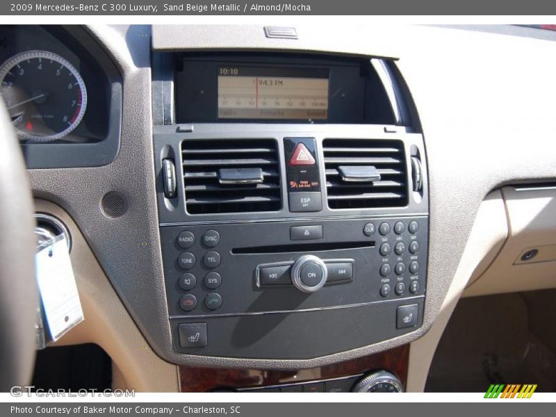 Sand Beige Metallic / Almond/Mocha 2009 Mercedes-Benz C 300 Luxury