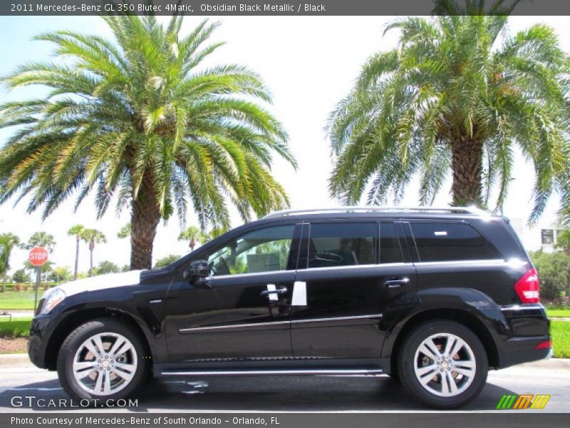 Obsidian Black Metallic / Black 2011 Mercedes-Benz GL 350 Blutec 4Matic