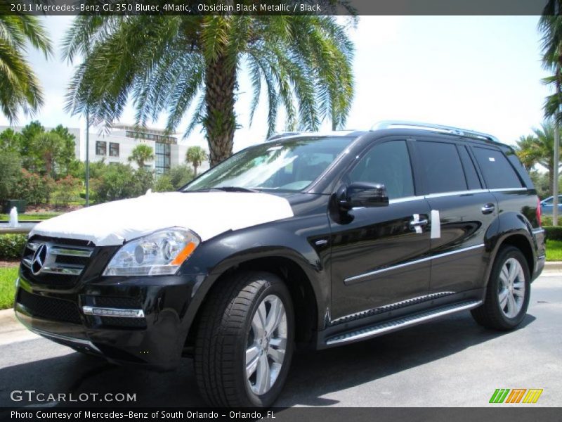 Obsidian Black Metallic / Black 2011 Mercedes-Benz GL 350 Blutec 4Matic