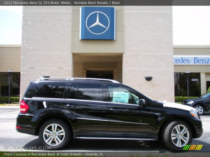Obsidian Black Metallic / Black 2011 Mercedes-Benz GL 350 Blutec 4Matic