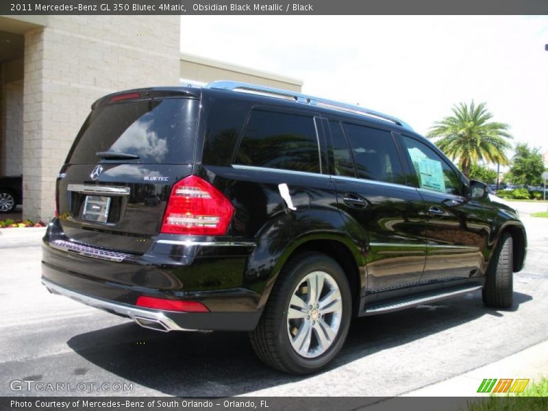 Obsidian Black Metallic / Black 2011 Mercedes-Benz GL 350 Blutec 4Matic