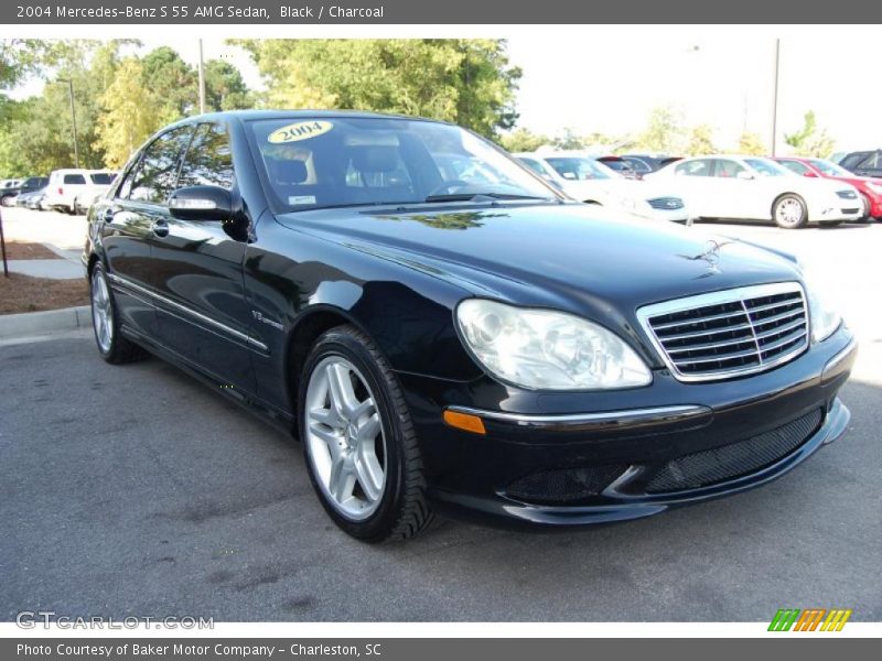 Black / Charcoal 2004 Mercedes-Benz S 55 AMG Sedan