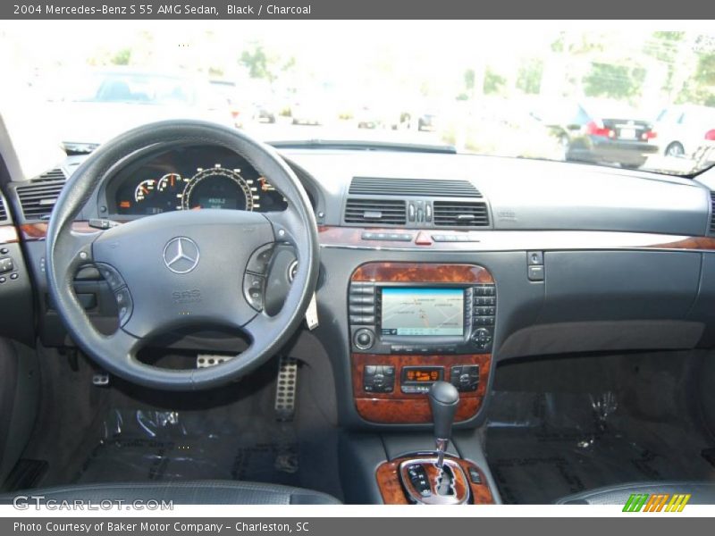 Black / Charcoal 2004 Mercedes-Benz S 55 AMG Sedan