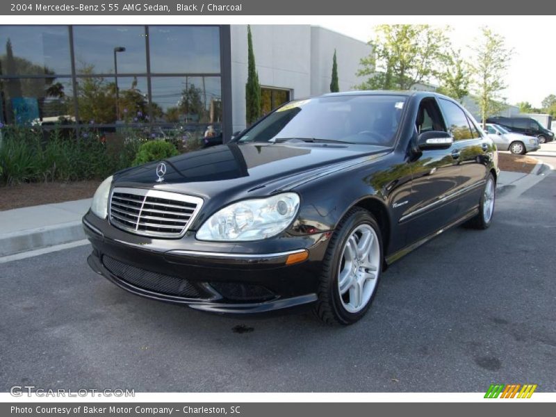 Black / Charcoal 2004 Mercedes-Benz S 55 AMG Sedan