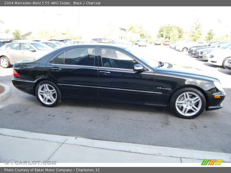 Black / Charcoal 2004 Mercedes-Benz S 55 AMG Sedan
