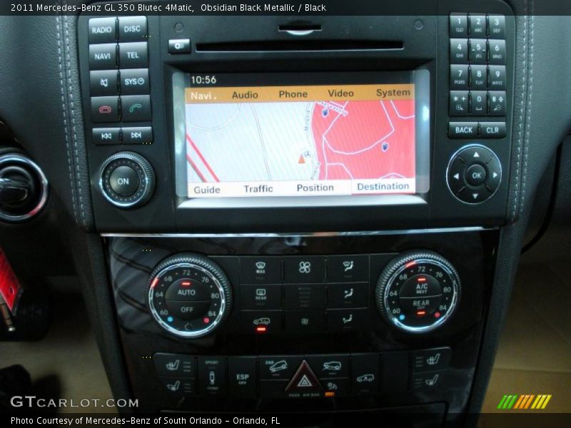 Obsidian Black Metallic / Black 2011 Mercedes-Benz GL 350 Blutec 4Matic