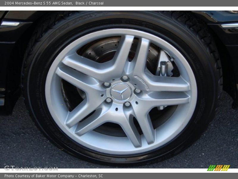 Black / Charcoal 2004 Mercedes-Benz S 55 AMG Sedan
