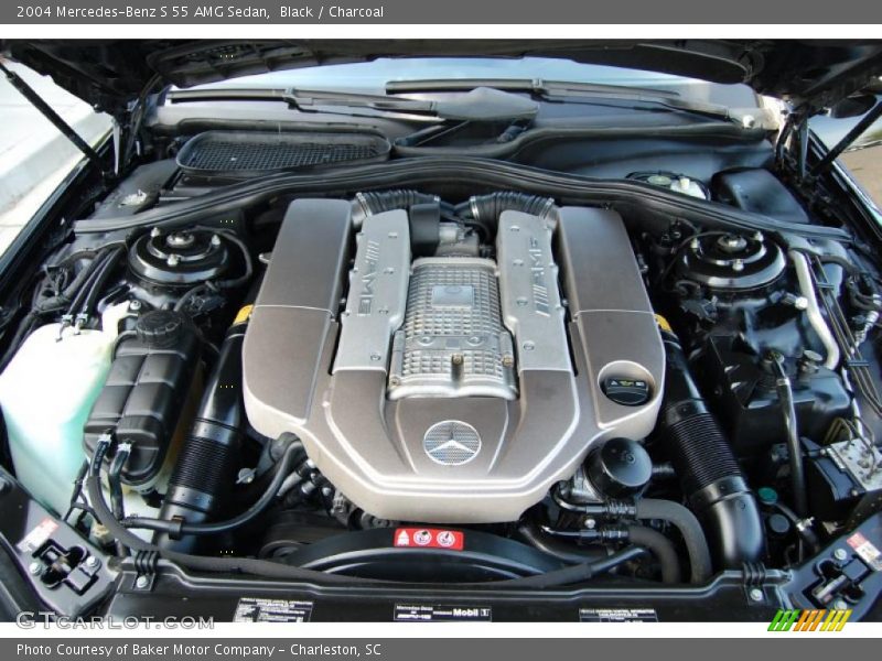 Black / Charcoal 2004 Mercedes-Benz S 55 AMG Sedan