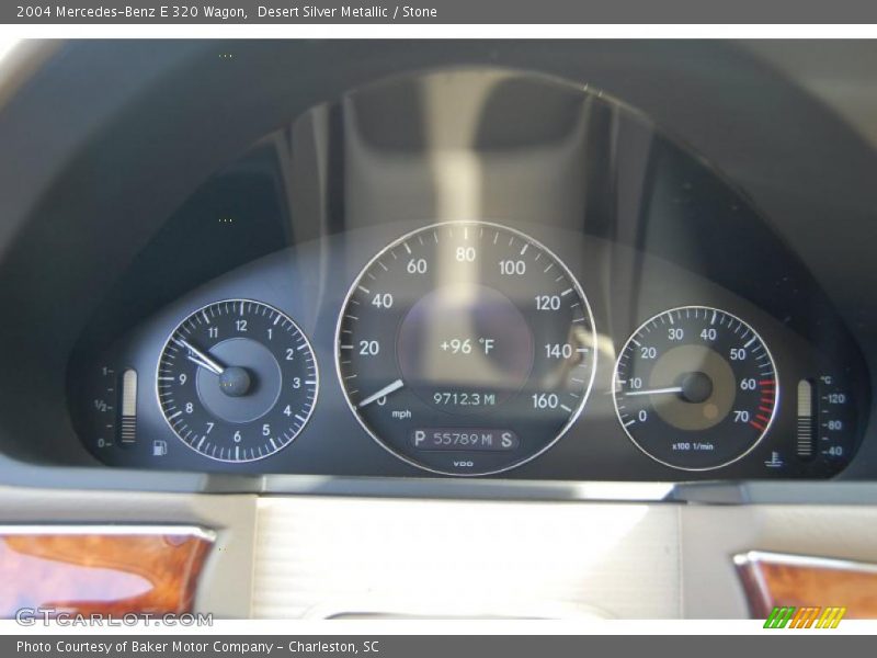 Desert Silver Metallic / Stone 2004 Mercedes-Benz E 320 Wagon