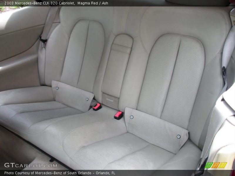 Magma Red / Ash 2003 Mercedes-Benz CLK 320 Cabriolet