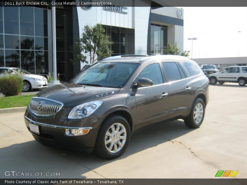 Cocoa Metallic / Cashmere/Cocoa 2011 Buick Enclave CXL