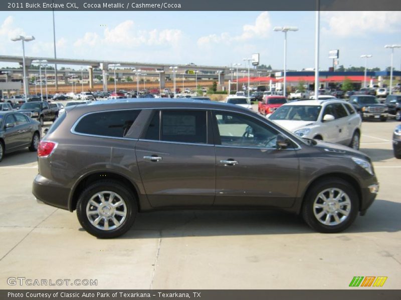 Cocoa Metallic / Cashmere/Cocoa 2011 Buick Enclave CXL