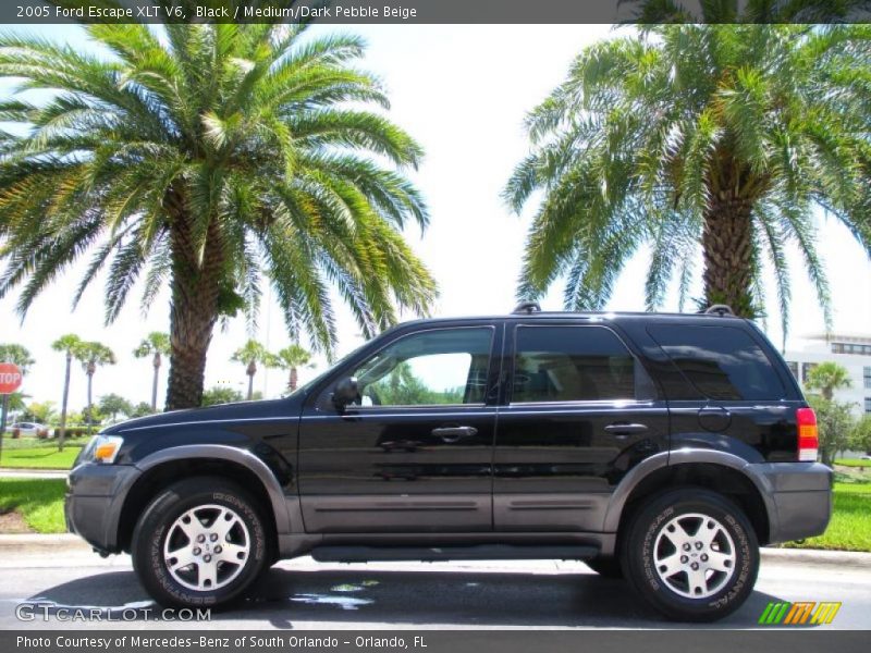 Black / Medium/Dark Pebble Beige 2005 Ford Escape XLT V6